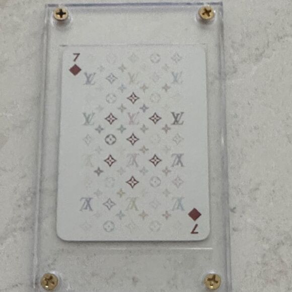 Louis Vuitton Takashi Murakami Monogram Playing Card - 7 Of Diamonds - Picture 4 of 7